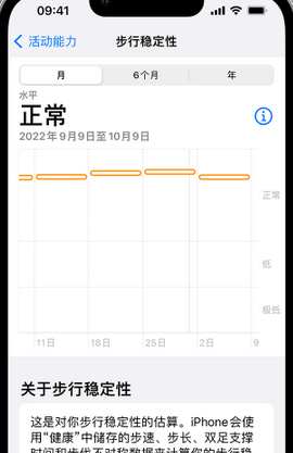 东方华侨农场iPhone手机维修如何在iPhone开启'步行稳定性通知'