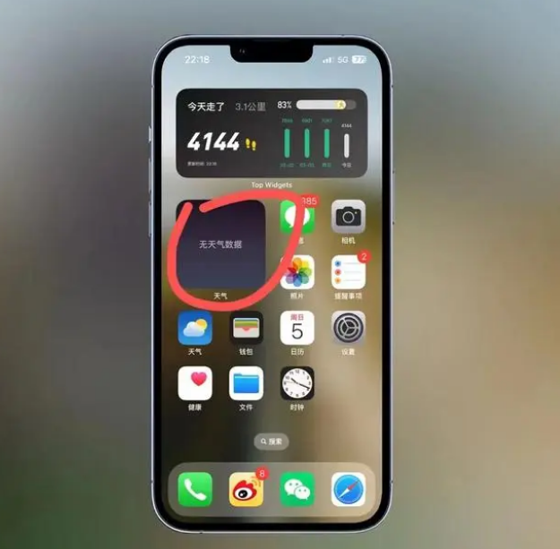 东方华侨农场苹果手机维修分享:iOS16主屏幕天气小组件无法正常工作怎么办？ 