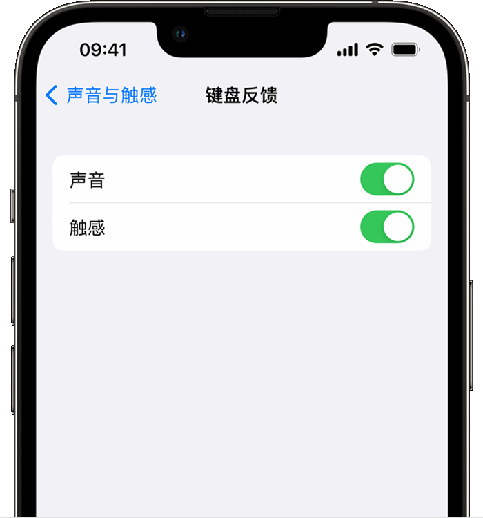 东方华侨农场苹果14维修店分享如何在 iPhone 14 机型中使用触感键盘 